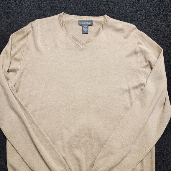 Banana Republic Sweaters - Banana Republic Sweater Womens Brown Extra Fine Italian Merino Wool Size Medium